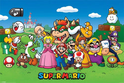 Poster Super Mario Characters 91,5x61cm