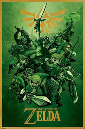 Poster The Legend of Zelda Link 61x91,5cm