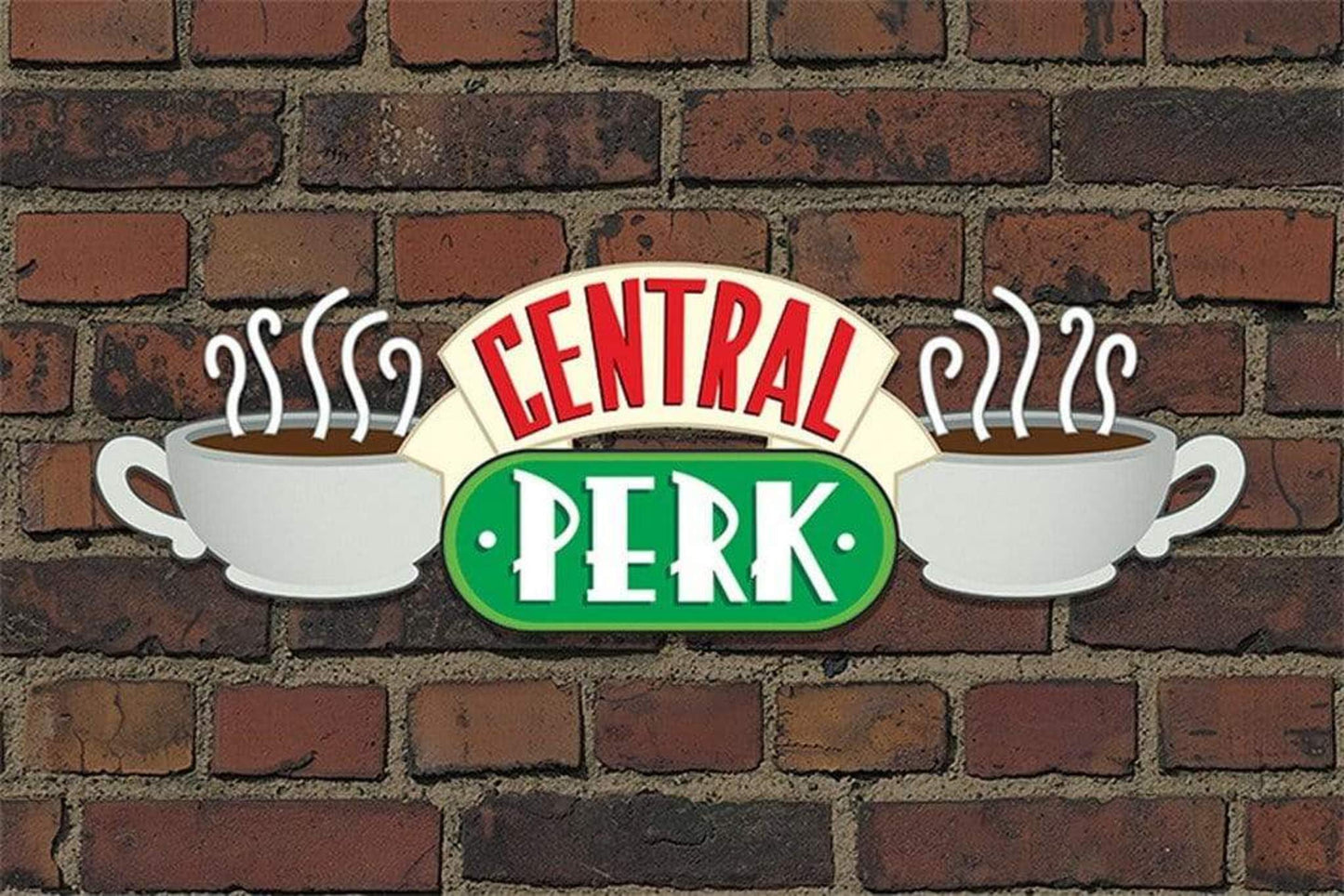Poster Friends Central Perk Brick 91,5x61cm