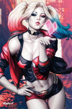 Poster Batman Harley Quinn Kiss 61x91,5cm