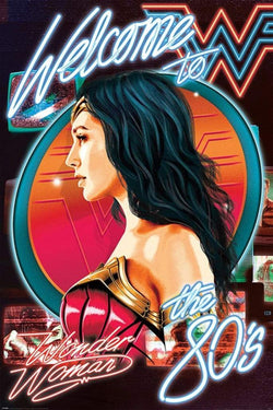Poster Wonder Woman - 1984 Welcome to the 80s 61x91,5cm