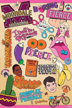 Poster Sex Education Infographic 61x91,5cm