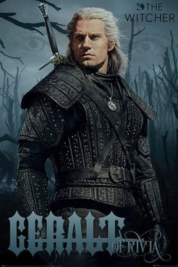 Poster The Witcher Geralt of Rivia 61x91,5cm