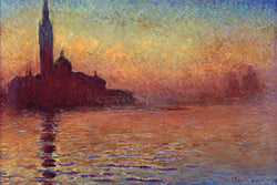 Poster Claude Monet San Giorgio Maggiore at Dusk 91,5x61cm