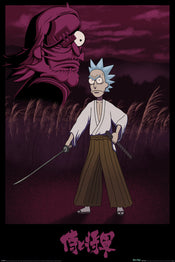 Poster Rick and Morty Samurai Rick 61x91,5cm