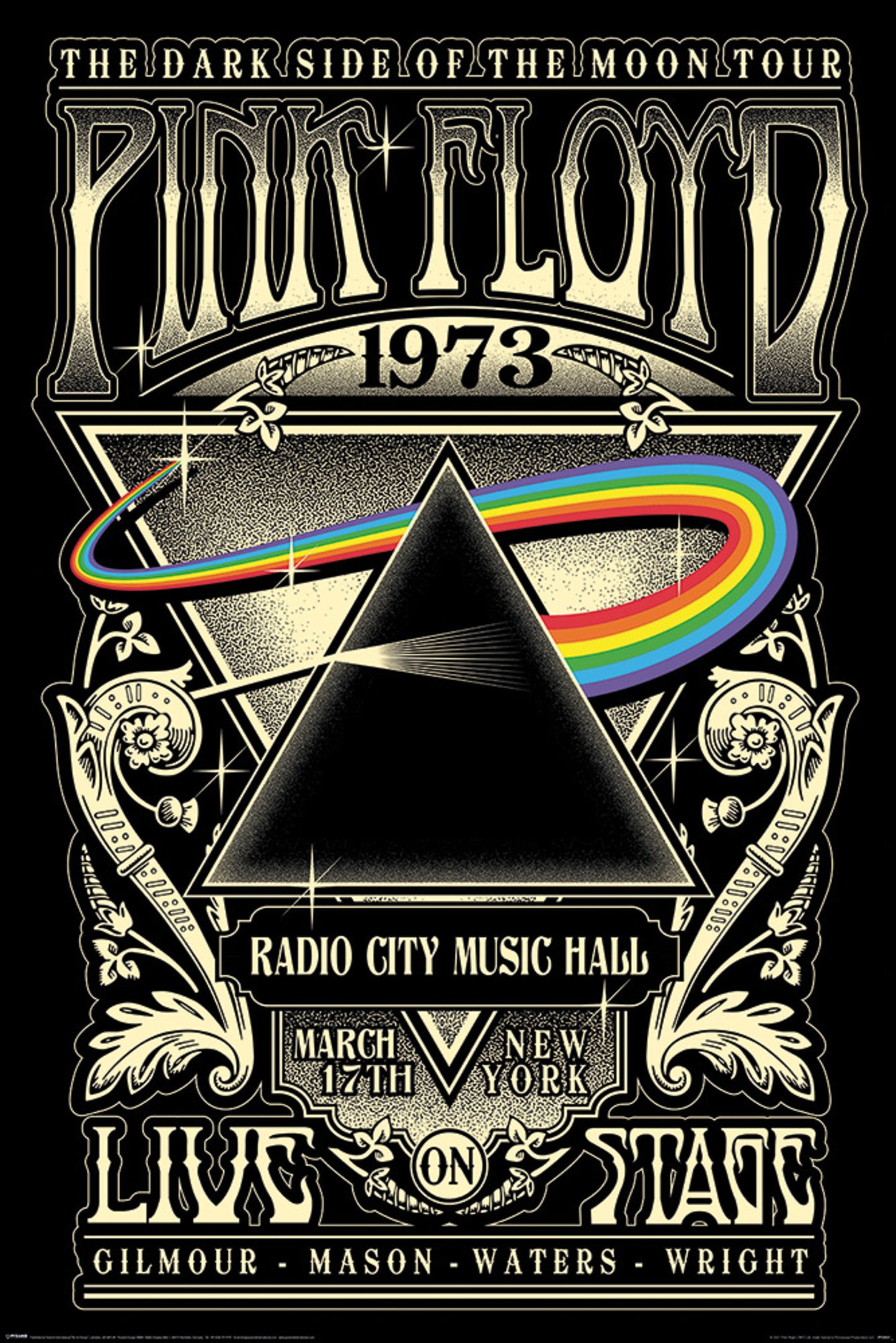 Poster Pink Floyd 1973 61x91,5cm
