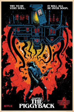 Poster Stranger Things 4 Chapter 9 The Piggyback 61x91,5cm