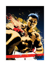 Kunstdruck Muhammad Ali Sting Petruccio 60x80cm
