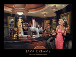 Kunstdruck Java Dreams Chris Consani 80x60cm