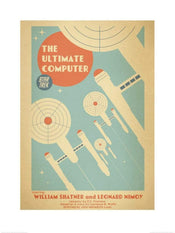 Kunstdruck Star Trek The Ultimate Computer 60x80cm
