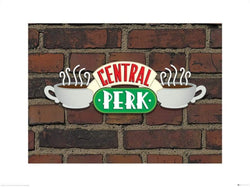 Kunstdruck Friends Central Perk Sign 60x80cm