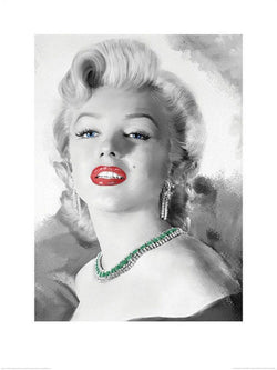Kunstdruck Diamonds are a Girls best friend Jerry Michaels 60x80cm