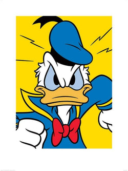 Kunstdruck Donald Duck Mad 60x80cm