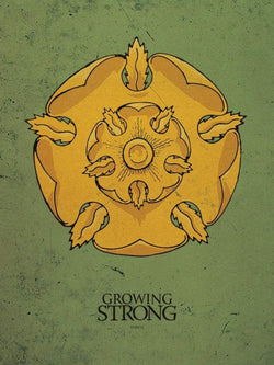 Kunstdruck Game of Thrones - Tyrell 60x80cm