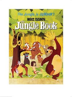Kunstdruck The Jungle Book Jumpin 60x80cm