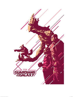 Kunstdruck Guardians of the Galaxy - Stance 60x80cm