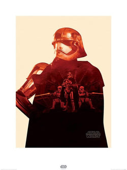 Kunstdruck Star Wars Episode VII Captain Phasma Tri 60x80cm