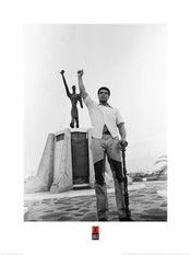 Kunstdruck Muhammad Ali Black Power Salute 60x80cm
