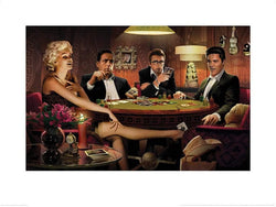 Kunstdruck Four of A Kind Chris Consani 80x60cm