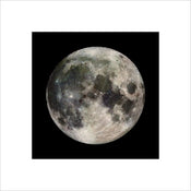 Kunstdruck The Moon 40x40cm