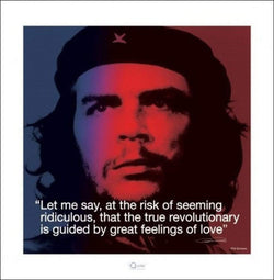 Kunstdruck Che Guevara iQuote 40x40cm