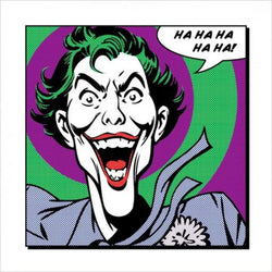 Kunstdruck Joker - Ha Ha Ha Ha Ha 40x40cm