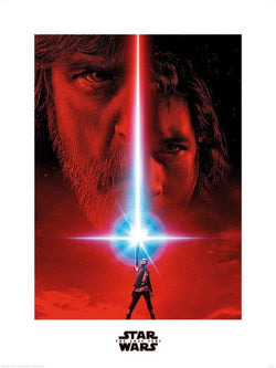 Kunstdruck Star Wars The Last Jedi Teaser 60x80cm