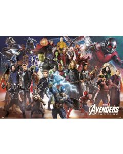 Avengers Endgame Line Up Poster 61x91.5cm