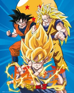 Dragon Ball Z 3 Goku's Poster 40x50cm