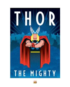 Marvel Deco Thor Art Print 60x80cm