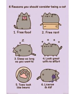 Pusheen Reasons to be a Cat