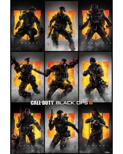 Call Of Duty Black Ops 4 Characters Poster 61x91.5cm
