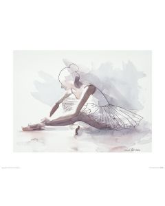 Ballet Het begin Art Print Aimee Del Valle 40x50cm