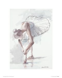 Ballet Plankenkoorts Art Print Aimee Del Valle 30x40cm