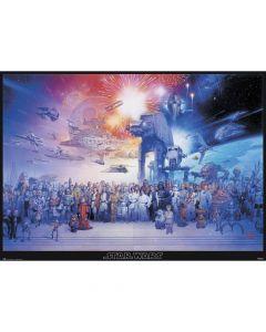 Star Wars Legacy Characters Poster 140x100cm