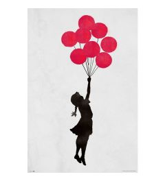 Banksy Poster Girl Floating 61x91.5cm