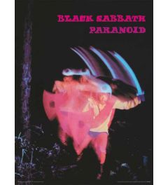 Black Sabbath Paranoid Art Print 30x40cm