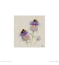 Fleißige Bienen Art Print Jane Bannon 30x30cm