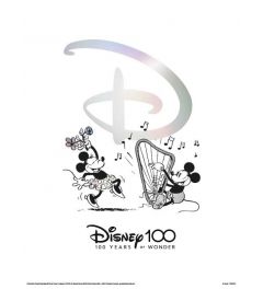 Disney100 Mickey Mouse Art Print 30x40cm