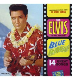 Elvis Presley Blue Hawaii Album Cover 30.5x30.5cm