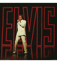 Elvis Presley Live Album Cover 30.5x30.5cm