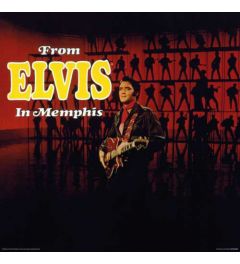 Elvis Presley Live in Memphis Album Cover 30.5x30.5cm