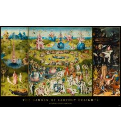 Garden Of Earthly Delights Hieronymus Bosch Poster 61x91.5cm