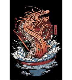 Illustrata Dragon Ramen Poster 61x91.5cm