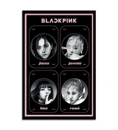 Ingelijste Poster Black Pink How You Like That 61x91.5cm