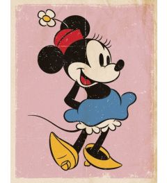 Minnie Maus Poster Retro 40x50cm