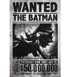 Batman Arkham Origins Wanted Poster 61x91.5cm