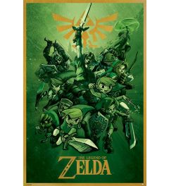The legend of Zelda Link Poster 61x91.5cm