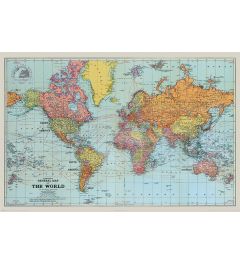 Stanfords General Map Of The World Poster 61x91.5cm
