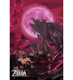 The Legend Of Zelda: Breath Of The Wild Ganon Blood Moon Poster 61x91.5cm